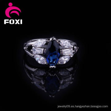 Fábrica al por mayor Fashion Gemstone Rings Design